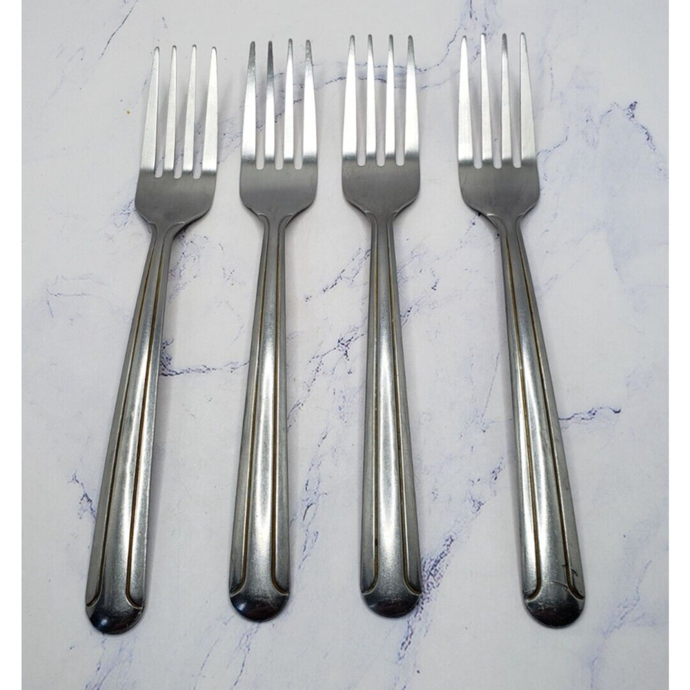 4 Pack Dominion Dinner Forks Stainless Steel Fork Brand Ware Flatware